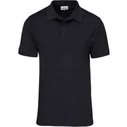 Mens Aberdeen Golf Shirt Black